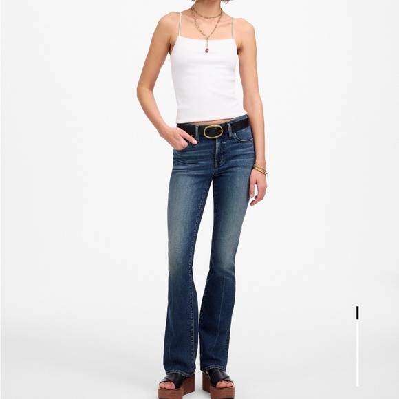 Madewell Denim - Madewell Dark Blue Flare Jeans